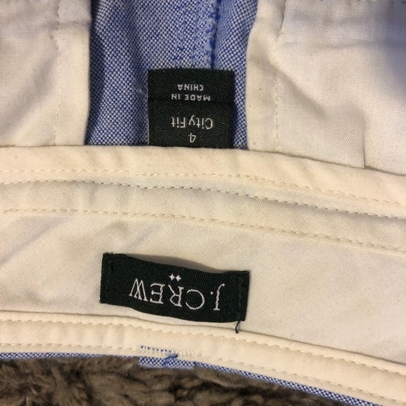J Crew blue cityfit shorts with pockets - Picture 4 of 4